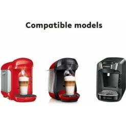 GP Dosettes De Cafe, Filtre A Cafe Reutilisable, Capsule De Cafe En Plastique Rechargeable Avec Cuillere Pour Machine A Cafe Bosch Tassimo, 180 Ml -Petit Électroménager 100624552 5