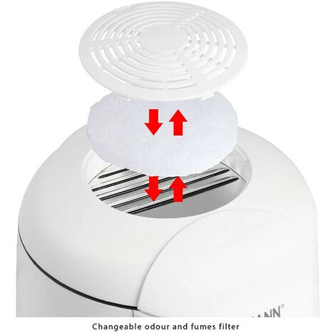 Friteuse Et Fondue Pour 6 Personnes 1L Bomann FFR 1290 CB Blanc 6 Friteuse Et Fondue Pour 6 Personnes 1L Bomann FFR 1290 CB Blanc – Image 4