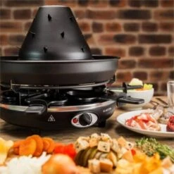 Taste Volcano Appareil à Raclette & Chapeau Tatare 1500W 6 Personnes -Petit Électroménager 12992119 3