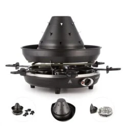 Taste Volcano Appareil à Raclette & Chapeau Tatare 1500W 6 Personnes -Petit Électroménager 12992119 5