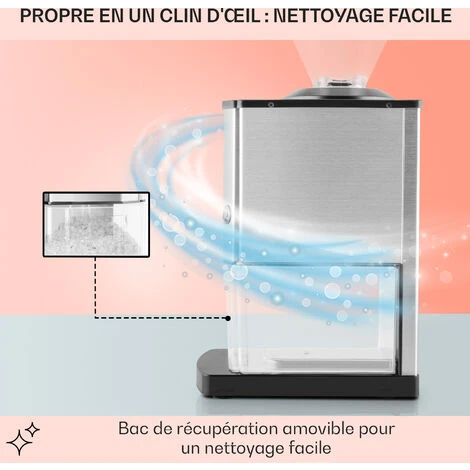 Icebreaker Broyeur à Glace 15 Kg/h 3,5 L Récipient Acier 7 Icebreaker Broyeur à Glace 15 Kg/h 3,5 L Récipient Acier – Image 5