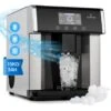 Eiszeit Machine à Glaçons 10 à 15kg /24h 3 Tailles De Cubes - Inox Arg -Petit Électroménager 14166932 1