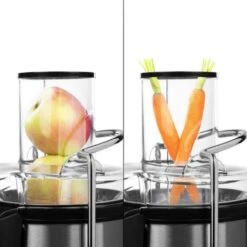 Princess Extracteur De Jus 01.203040.01.002 700 W Noir, Argent Q751602 -Petit Électroménager 15160608 5