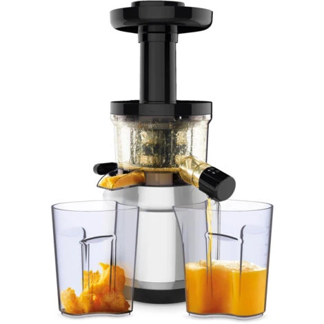 MOULINEX Extracteur De Jus 150W Aluminium / Noir 0,8l 4 Vitesses Pressage à Froid Rotation 80 Trs/min Multifonctions Glace Con 5 MOULINEX Extracteur De Jus 150W Aluminium / Noir 0,8l 4 Vitesses Pressage à Froid Rotation 80 Trs/min Multifonctions Glace Con – Image 3