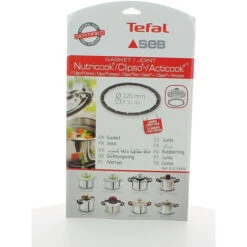 Joint 4,5-6L Diametre 220mm X1010004 Pour Auto Cuiseur SEB ACTICOOK 4.5 L INOX, ACTICOOK 6 L INOX, ACTICOOK SIMPLY 4.5 L INOX, ACTICOOK SIMPLY 6 L INOX, CLIPSO CHRONO 4.5 L D.220 INOX, CLIPSO CHRONO