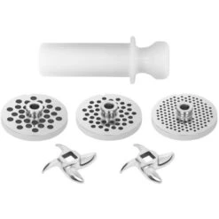 Hachoir À Viande Électrique Professionnel Grilles Et Lames Inox Poussoir 1100w -Petit Électroménager 24394394 5