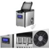 AREBOS Machine à Glaçons En Acier Inoxydable 2,2L LCD Icemaker 12KG/24H 2 AREBOS Machine à Glaçons En Acier Inoxydable 2,2L LCD Icemaker 12KG/24H -Petit Électroménager 26705761 1