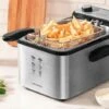 Friteuse Cecotec CleanFry Infinity 3000 3 L 2400W Acier Inoxydable -Petit Électroménager 29455937 1