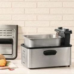 Friteuse Cecotec CleanFry Infinity 3000 3 L 2400W Acier Inoxydable -Petit Électroménager 29455937 3