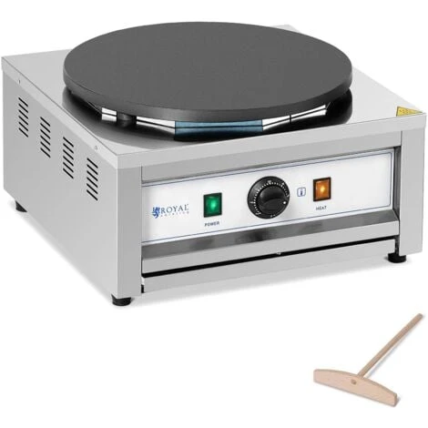 Crêpière Électrique Professionnelle 40cm Machine à Crêpes Anti Adhésive 230V 3kw 3 Crêpière Électrique Professionnelle 40cm Machine à Crêpes Anti Adhésive 230V 3kw