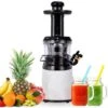 AREBOS Extracteur De Jus Presse-agrumes En Acier Inoxydable 200W Sans BPA Blanc Ou Acier Inoxydable (Blanc) -Petit Électroménager 31834711 1