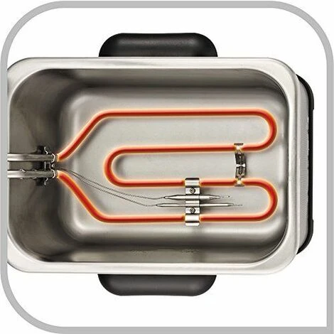 Tefal Fr5101Friteuse Filtra Pro Inox And Design, Minuterie, Isolé Contre La Chaleur, Clean-oil-system, 2300W, Acier Inoxydable/noir 6 Tefal Fr5101Friteuse Filtra Pro Inox And Design, Minuterie, Isolé Contre La Chaleur, Clean-oil-system, 2300W, Acier Inoxydable/noir – Image 4