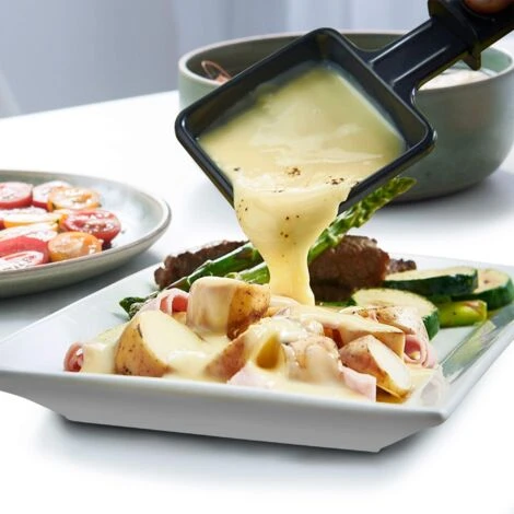 Set à Raclette 3 En 1, Grillade En Pierre Naturelle, Noir, Dimensions: 52 X 20,5 X 12,8 Cm 6 Set à Raclette 3 En 1, Grillade En Pierre Naturelle, Noir, Dimensions: 52 X 20,5 X 12,8 Cm – Image 4