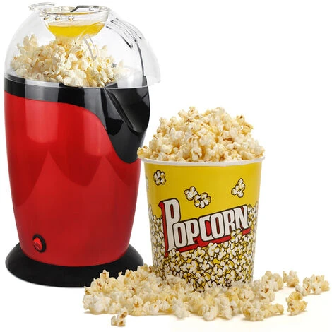 Machine à Popcorn Maison, Appareil à Popcorn Eléctrique, Rouge, Dimensions: 30,5 X 17 X 16,3 Cm 3 Machine à Popcorn Maison, Appareil à Popcorn Eléctrique, Rouge, Dimensions: 30,5 X 17 X 16,3 Cm