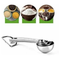 Lot De 6 Set De Cuillères à Mesurer Acier Inoxydable Cuillère De Mesure Set Assaisonnement Cuillère Patisserie Pour Cuire Et Cuisson SP601 GrooFoo 11 Lot De 6 Set De Cuillères à Mesurer Acier Inoxydable Cuillère De Mesure Set Assaisonnement Cuillère Patisserie Pour Cuire Et Cuisson SP601 GrooFoo -Petit Électroménager 38228162 5