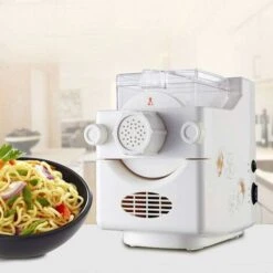 Pasta Maker 160W Entièrement Automatique Machine à Machine Pates Automatique Pour Faire Des Pates Fraches à La Maisonpate -Petit Électroménager 38293393 3