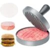Presse-hamburger En Acier Inoxydable De Qualité Alimentaire Avec Poignée En ABS, Presse-hamburger Antiadhésif, 11,5 Cm, -Petit Électroménager 39710230 1