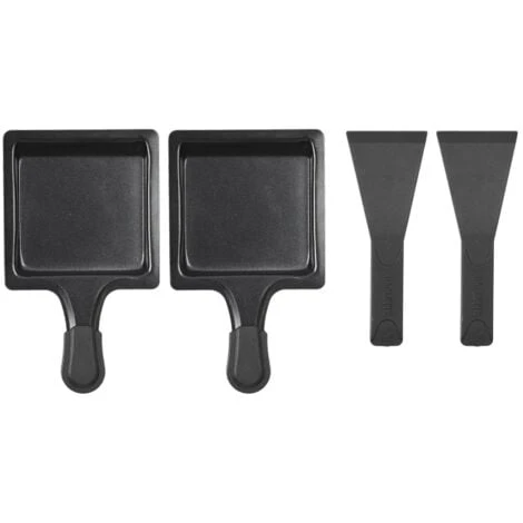 Paris Prix - Appareil à Raclette Duo Bougie 32cm Noir 6 Paris Prix - Appareil à Raclette Duo Bougie 32cm Noir – Image 4