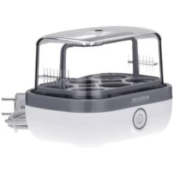 Severin EK 3164 Cuiseur à Oeufs Avec Verre Doseur, Avec Pique-œuf, Sans BPA Blanc, Gris 7 Severin EK 3164 Cuiseur à Oeufs Avec Verre Doseur, Avec Pique-œuf, Sans BPA Blanc, Gris -Petit Électroménager 48432197 2