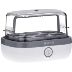 Severin EK 3164 Cuiseur à Oeufs Avec Verre Doseur, Avec Pique-œuf, Sans BPA Blanc, Gris 8 Severin EK 3164 Cuiseur à Oeufs Avec Verre Doseur, Avec Pique-œuf, Sans BPA Blanc, Gris -Petit Électroménager 48432197 3