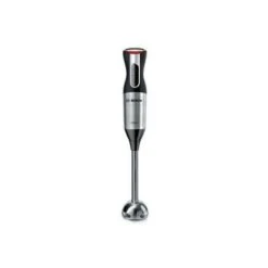 Bosch Haushalt MS6CM6120 Mixeur Plongeant 1000 W Fonction Turbo, Avec Embout Hâchoir, Avec Verre Doseur Acier Inoxydable, Noir A868072