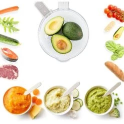 Robot Cuiseur Mixeur 7 En 1 Pour Bébé, Baby Cook Multifonction Robot De Cuisine, Cuiseur Vapeur, Mélangeur, Réchauffage, Chauffe Biberon, Stérilisateur, Nettoyage Automatique, Sans BPA -Petit Électroménager 51281776 3