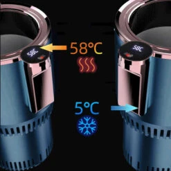 Refroidissement Et Chauffage Rapides Montés Sur Véhicule Refroidissement Et Chauffage Intelligents à Double Usage Coupe De Boisson Chaude Pour Véhicule -Petit Électroménager 51543198 5