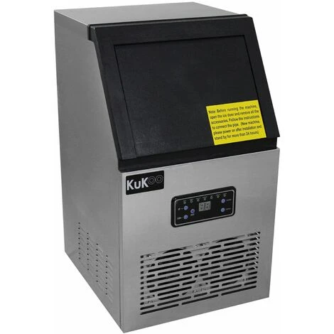 Machine à Glaçons Professionnelle En Inox Pour Restaurants, Bars Et Salon De Thé, 40kg De Glaçons En 24h, Broyeur à Glace Pilée GRATUIT Offert 7 Machine à Glaçons Professionnelle En Inox Pour Restaurants, Bars Et Salon De Thé, 40kg De Glaçons En 24h, Broyeur à Glace Pilée GRATUIT Offert – Image 5