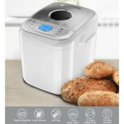 Machine à Pain BAKER Blanc Polypropylène 600W -Petit Électroménager 54019023 2 1