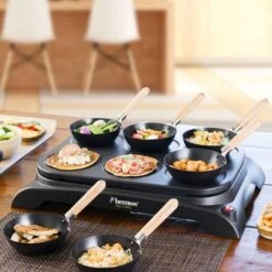 Ensemble De Wok Et Crêpière 6 Personnes AWS600 1000 W Noir Bestron -Petit Électroménager 55804057 3