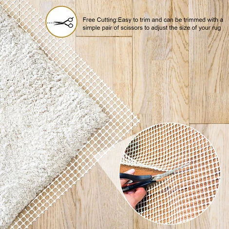 Randaco Tapis Antidérapant Découpable Butée De Tapis Antidérapante Protection Antidérapante Filet Butée 160225CM 5 Randaco Tapis Antidérapant Découpable Butée De Tapis Antidérapante Protection Antidérapante Filet Butée 160225CM – Image 3