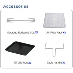 Friteuse Sans Huile Xxl 11l 2000w Noir - Kitchen Move - Bat-602a -Petit Électroménager 57557059 3