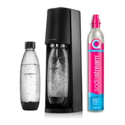 Machine à Gazéifier L'eau + 2 Bouteilles + 1 Cylindre - Sodastream - Terranlv