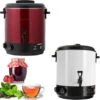 AREBOS Machine De Mise En Conserve 28 L Pot De Mise En Conserve 1800 W églable En Continu De 30 à 110 °C