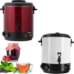 AREBOS Machine De Mise En Conserve 28 L Pot De Mise En Conserve 1800 W églable En Continu De 30 à 110 °C