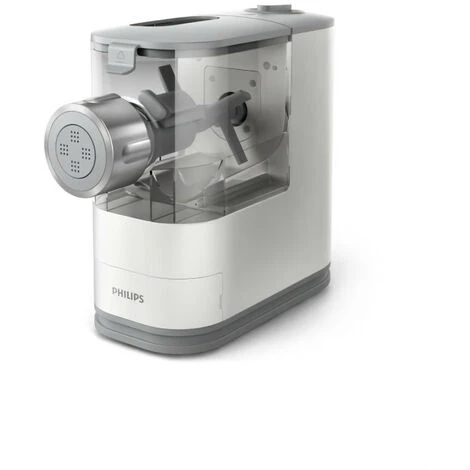 PHILIPS Machine A Pâtes HR2345/19, 150W, 100% Automatique, 450g En 18min, 4 Disques De Pâtes, Nettoyage Facile, Livre De Rece… 5 PHILIPS Machine A Pâtes HR2345/19, 150W, 100% Automatique, 450g En 18min, 4 Disques De Pâtes, Nettoyage Facile, Livre De Rece… – Image 3