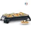 TEFAL PY558813 Crep'Party, Appareil A Crepes 6 Empreintes, Antiadhésif, Thermo-Spot, 6 Spatules + 1 Louche, Fabriqué En France -Petit Électroménager 58673837 1