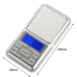 Mini Balance électronique 0.01g Affichage Rétroéclairé De Haute Précision Touches De Fonction Multiples Fonction De Comptage Balance De Bijoux Balance De Poche Portable -Petit Électroménager 58783974 3