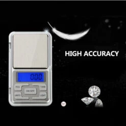 Mini Balance électronique 0.01g Affichage Rétroéclairé De Haute Précision Touches De Fonction Multiples Fonction De Comptage Balance De Bijoux Balance De Poche Portable -Petit Électroménager 58783974 5