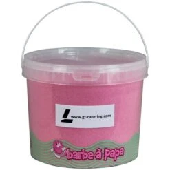 Sucre Pour Barbe à Papa Goût Fraise - 5 Kg