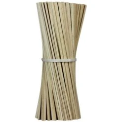Lot De 100 Bâtons En Bois Pour Barbe à Papa - 28 Cm