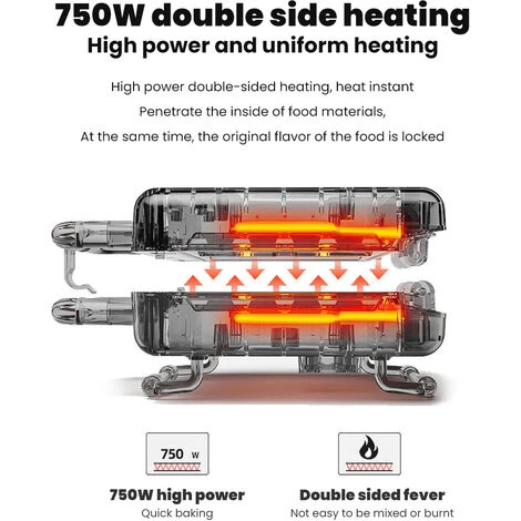 Machine A Saucisses A Hot-dog , Petite Saucisse Grillee Secrete , Machine A Petit-dejeuner Multifonctionnelle 5 Machine A Saucisses A Hot-dog , Petite Saucisse Grillee Secrete , Machine A Petit-dejeuner Multifonctionnelle – Image 3