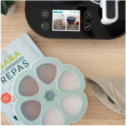 BEABA, Multiportions Silicone 6 X 150 Ml Vert Sauge Green -Petit Électroménager 59977576 3