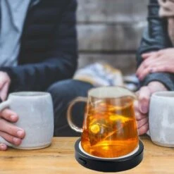 Déstockage Chauffe Tasse De Café，USBdessous De Verre Chauffant électrique,Chauffe-théières,fournit Une Température Constante Pour Le Café, Le Lait Et Les Boissons Au Bureau Et à La Maison -Petit Électroménager 60000395 3