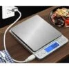 DENUOTOP Balance Et Peson Balances De Cuisine Numériques Avec Chargement USB, Balances Numériques 0,1 G / 3 Kg, Balances Fines électroniques, Fonction PSC / Tare / écran LCD, Conversion 9 Unités -Petit Électroménager 60009974 1