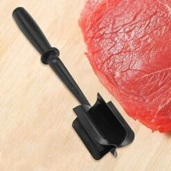 DENUOTOP Stampfer Pilon Et Hachoir Pilon à Pommes De Terre Résistant à La Chaleur Hachoir à Viande Hachée Multifonctionnel Hachoir Permanent Pour Remuer La Viande Hachée Hamburger Légumes Dinde Compa -Petit Électroménager 60010218 5