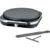 Severin CM 2199 Crêpière Revêtement Anti-adhésif, Réglage De La Température En Continu Noir, Acier Inoxydable S575212 -Petit Électroménager 60191970 1