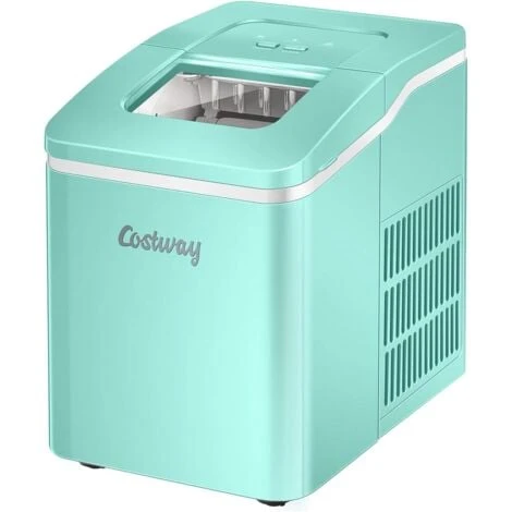 RELAX4LIFE Machine à Glaçons Automatique 12KG /24H Avec Fonction De Auto-Nettoyage, Affichage-LCD, Machine à Glaçons Portable 9 Glaçons Par 8 Min Avec Réservoir 1,6L Pour Bar, Bureau, Maison (Vert) 3 RELAX4LIFE Machine à Glaçons Automatique 12KG /24H Avec Fonction De Auto-Nettoyage, Affichage-LCD, Machine à Glaçons Portable 9 Glaçons Par 8 Min Avec Réservoir 1,6L Pour Bar, Bureau, Maison (Vert)