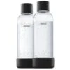 MY SODA 2PB10F-B - PACK DE 2 BOUTEILLES BLACK PET ET BIOCOMPOSITE 1L -Petit Électroménager 60582544 1