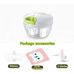 Manuel à Tirer, Hachoir à Légumes, Salade/ail Pour Salsa/pesto/oignons (450 Ml) 10 Manuel à Tirer, Hachoir à Légumes, Salade/ail Pour Salsa/pesto/oignons (450 Ml) -Petit Électroménager 61309706 4